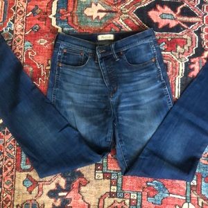 Madewell 10” High Rise Skinny